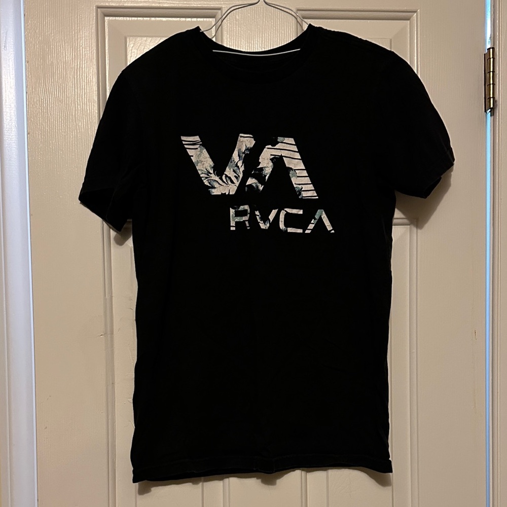 RVCA Black Men's T-Shirt